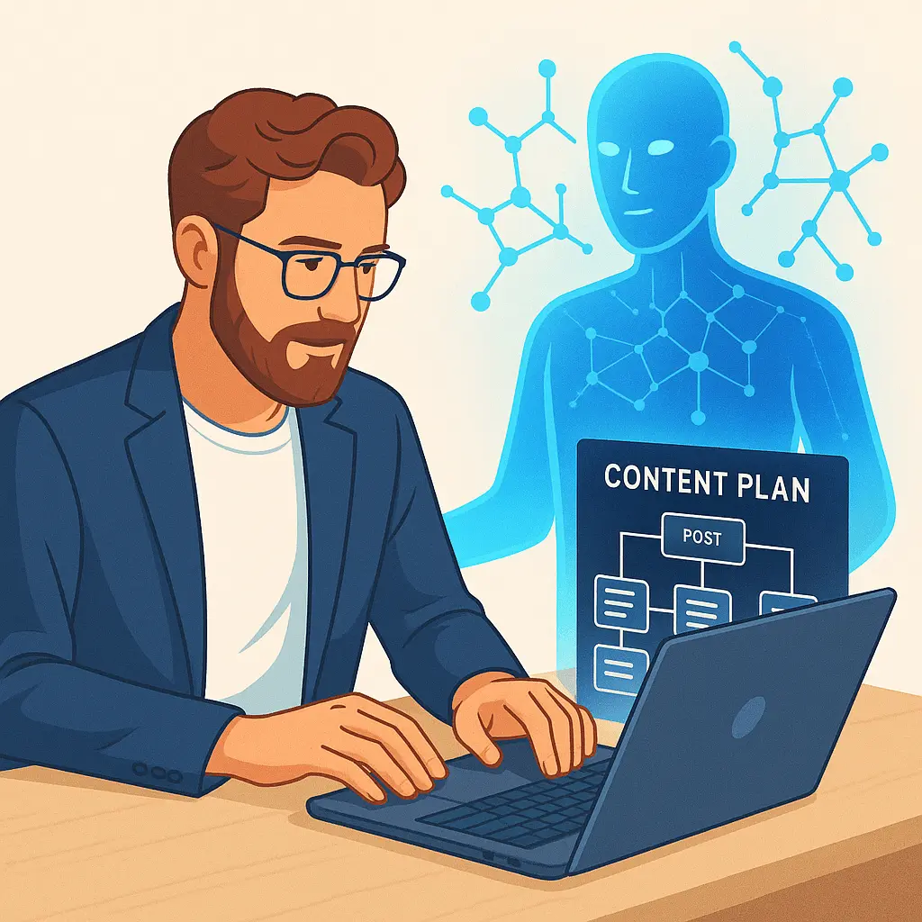 Как я запустил GPT-агента, который сам строит контент-план для Telegram и подводит людей к покупке