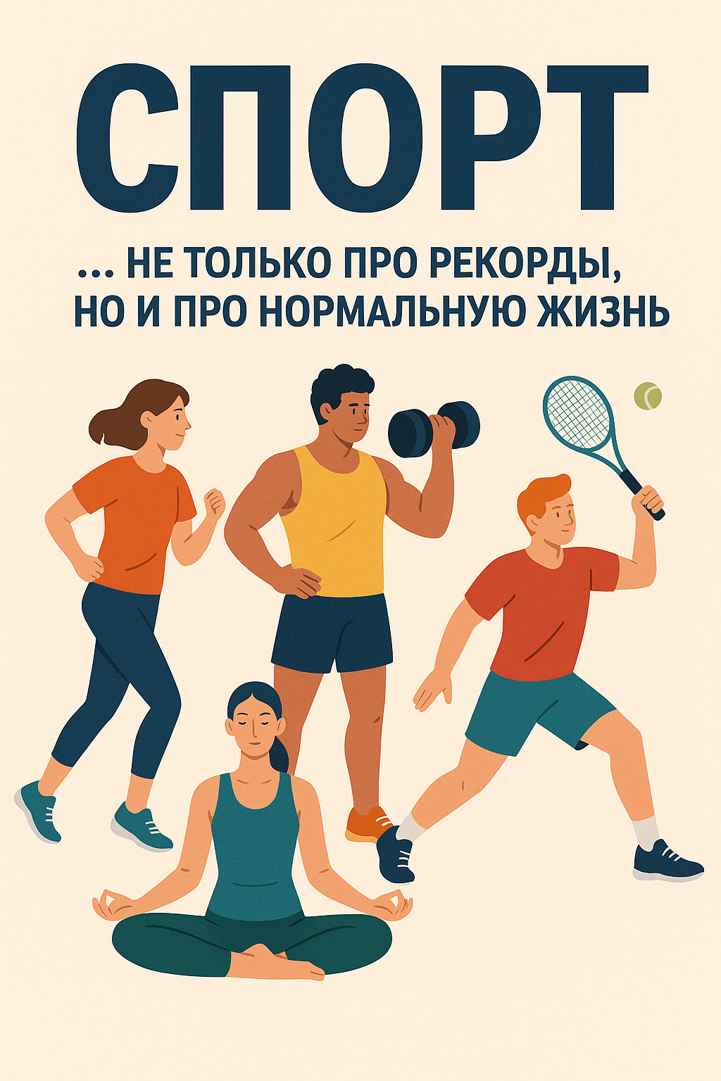 Спорт: не только про рекорды, но и про нормальную жизнь 💪
